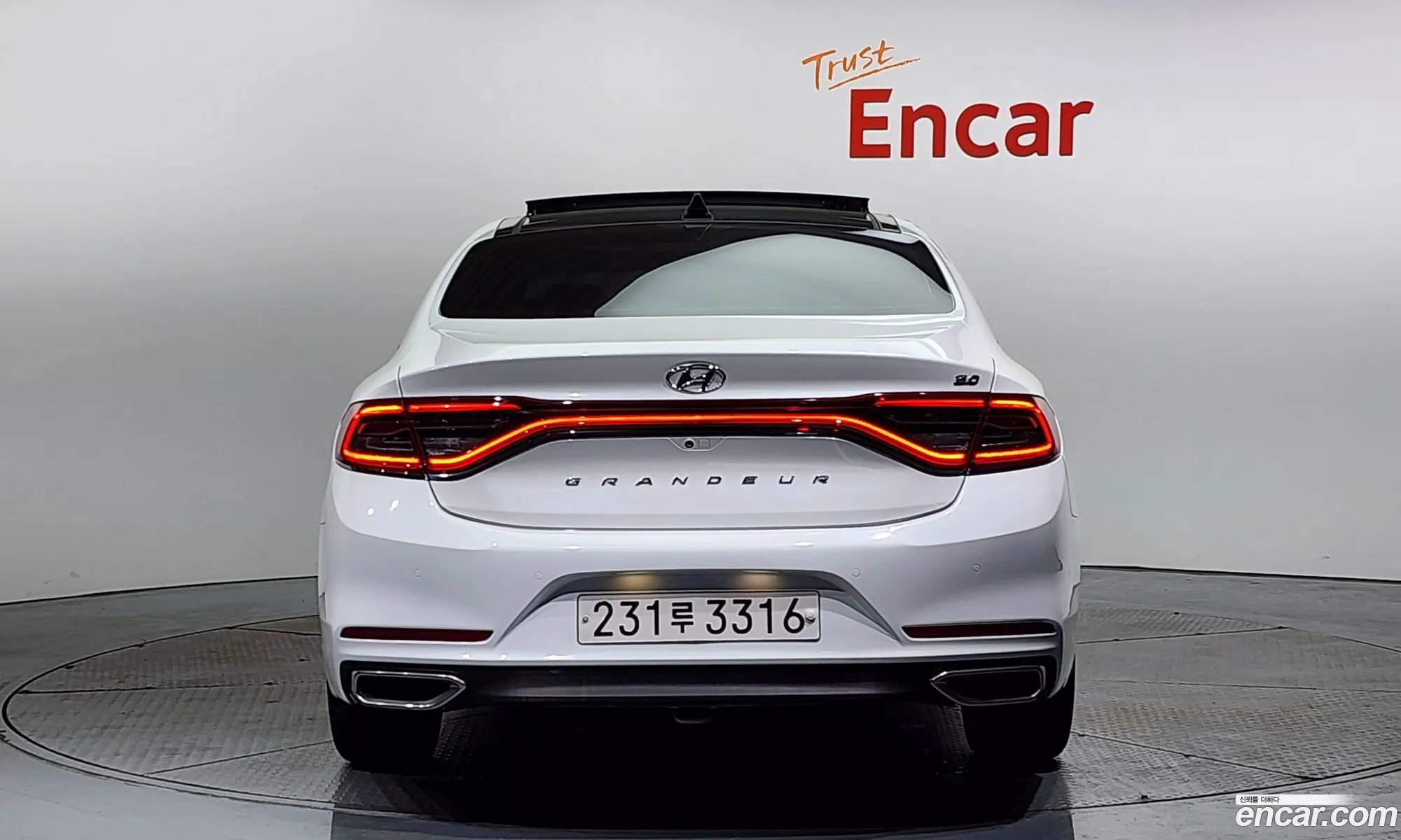 Hyundai Grandeur Vi 30 Modern Basic Rental Car 2019 - фотография 11537631