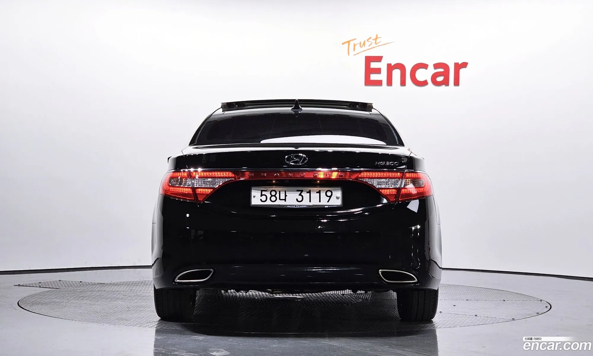 Hyundai Grandeur V Hg300 Exclusive 2014 - фотография 11791750