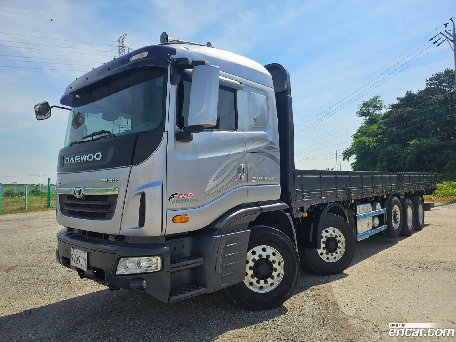 Prima Large Truck Cargo Truck 235 Tons 8X4 Rear Axle - фотография 4539550