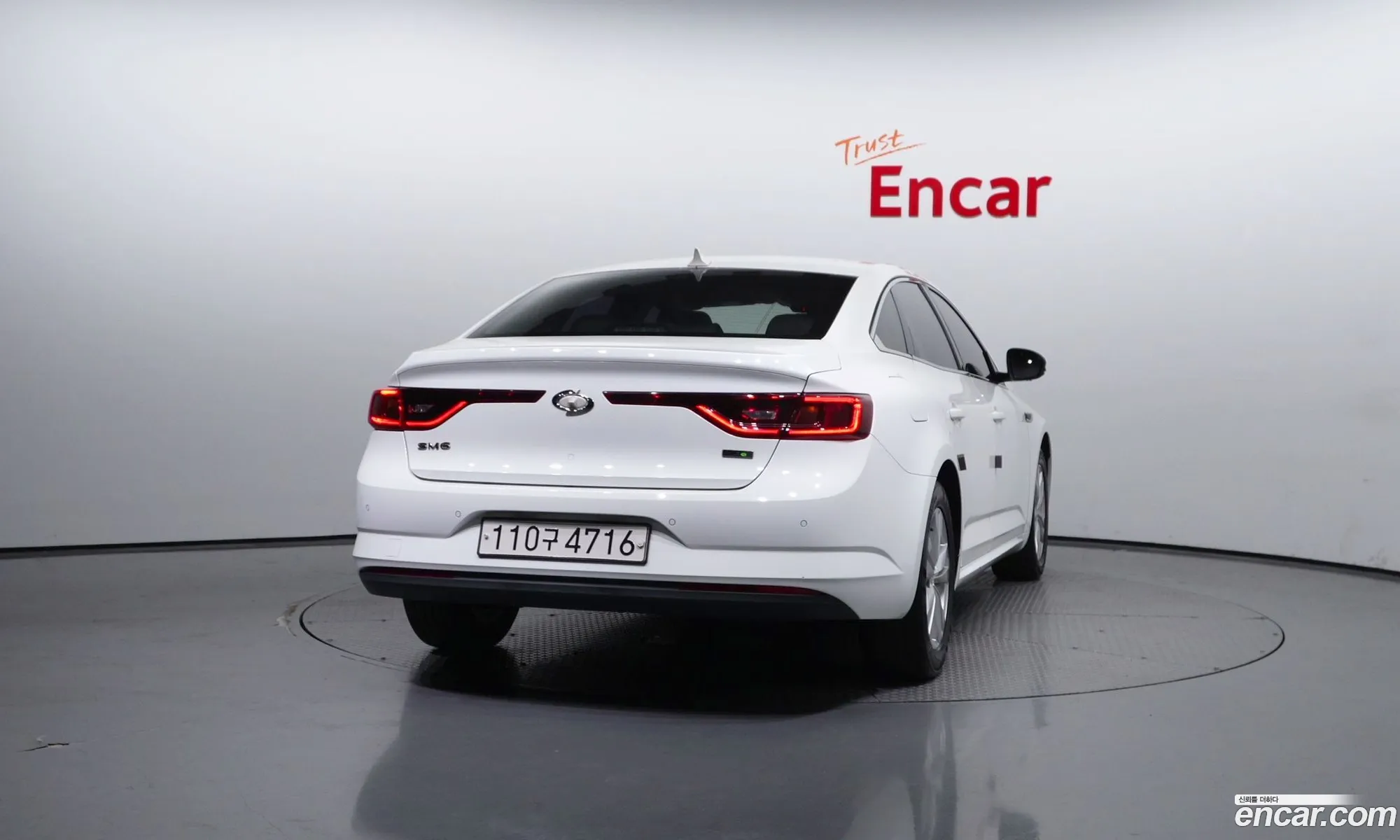Renault Samsung Sm6 20 Lpe Pe Rental Car 2017 - фотография 4530985