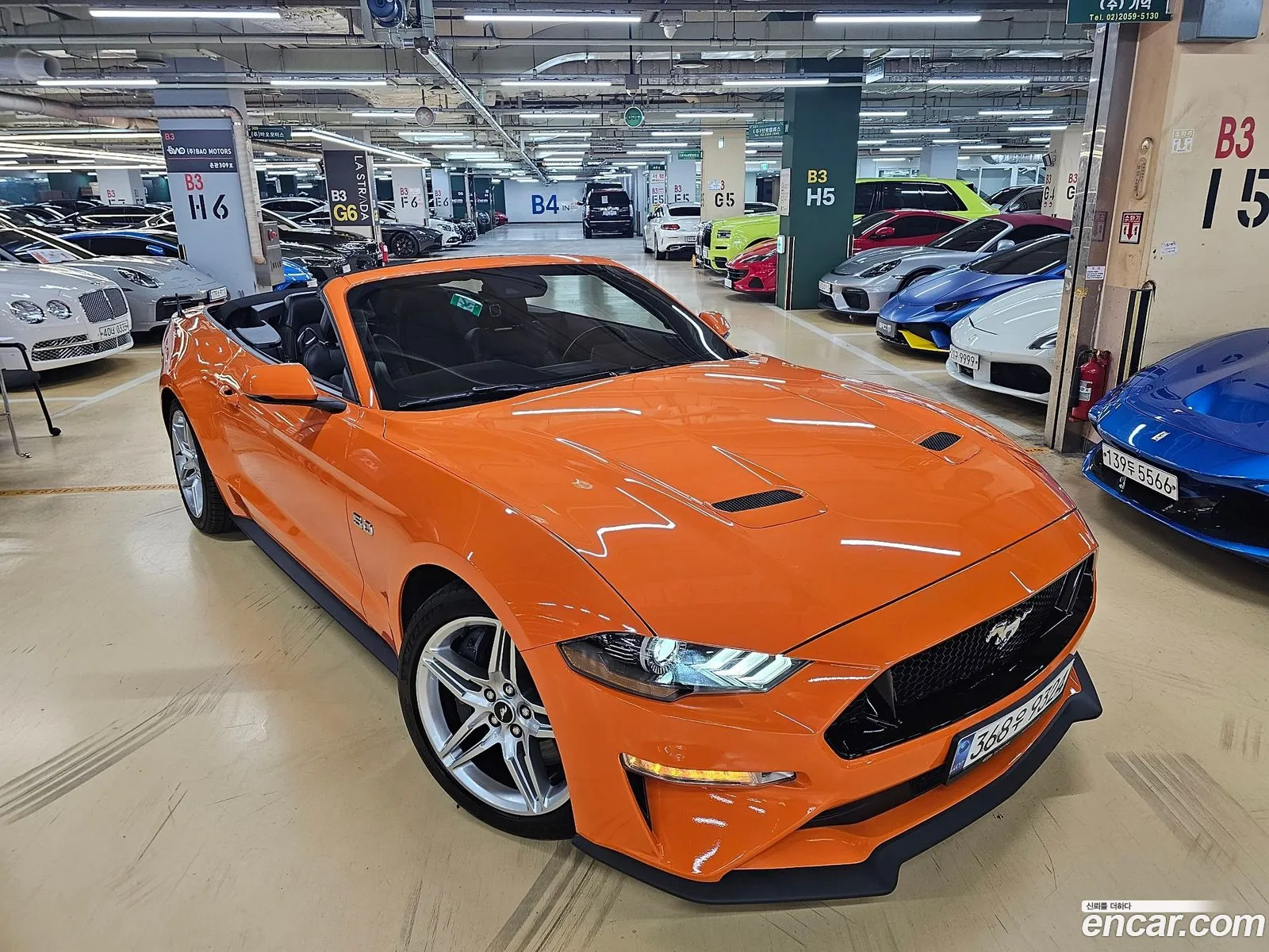 Ford Mustang Vi Gt Convertible 2020 - фотография 15718236