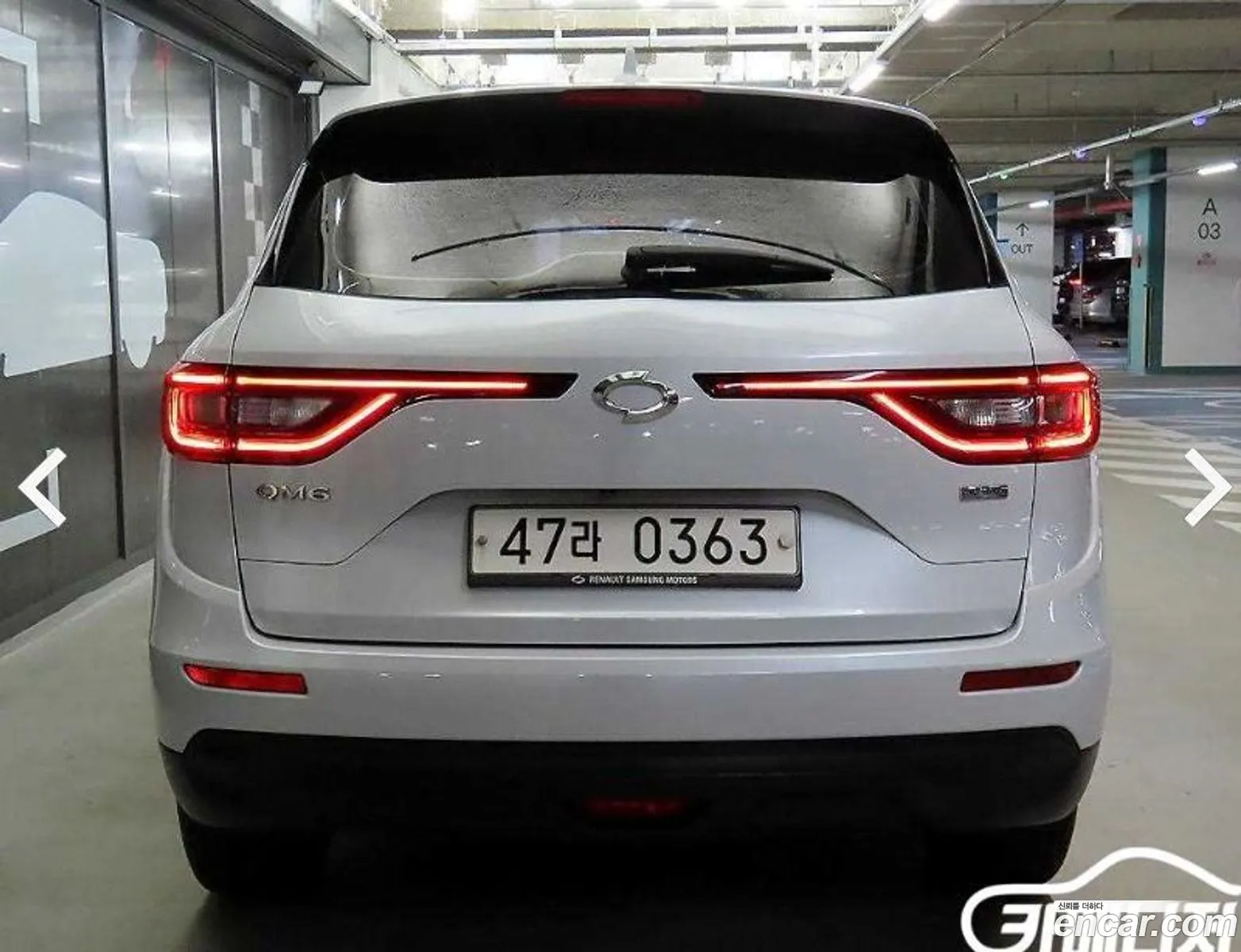 Renault Samsung Qm6 Diesel 4Wd Le 2017 - фотография 12458006