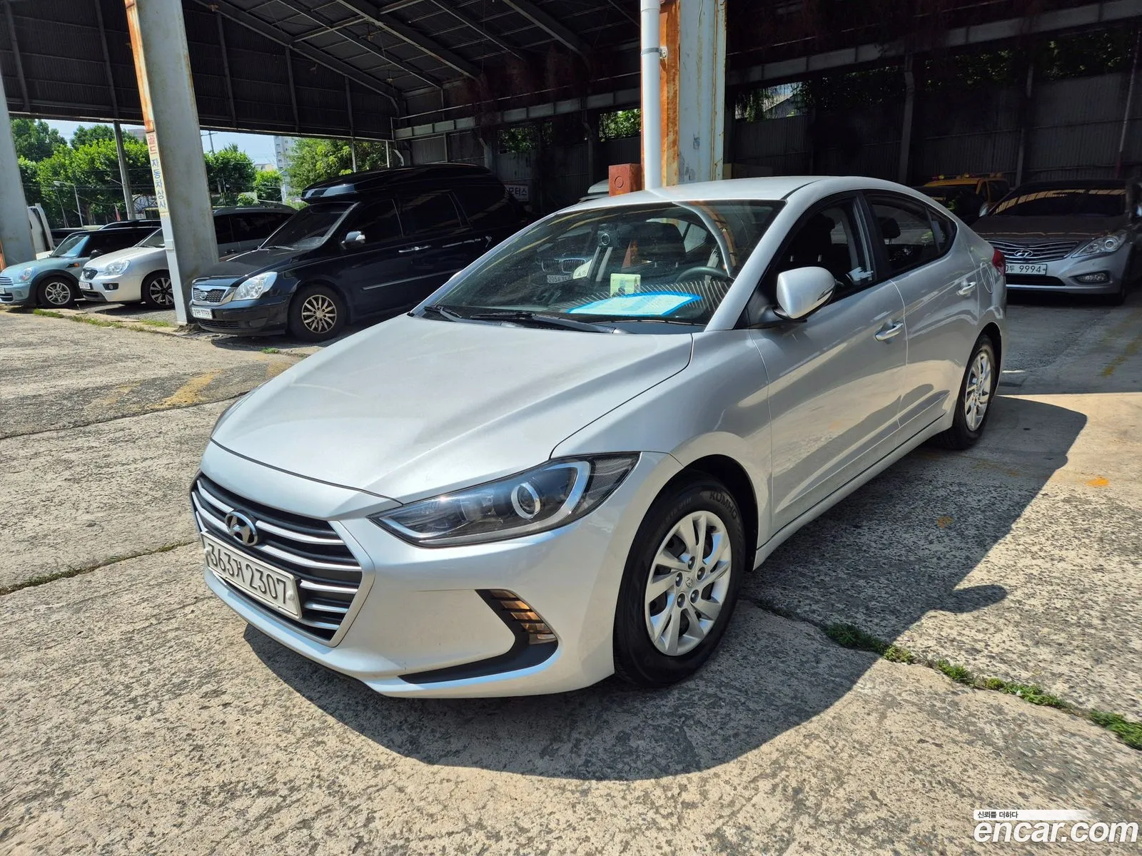 Hyundai Avante 16 Lpi Style Rental Car 2016 - фотография 17004635