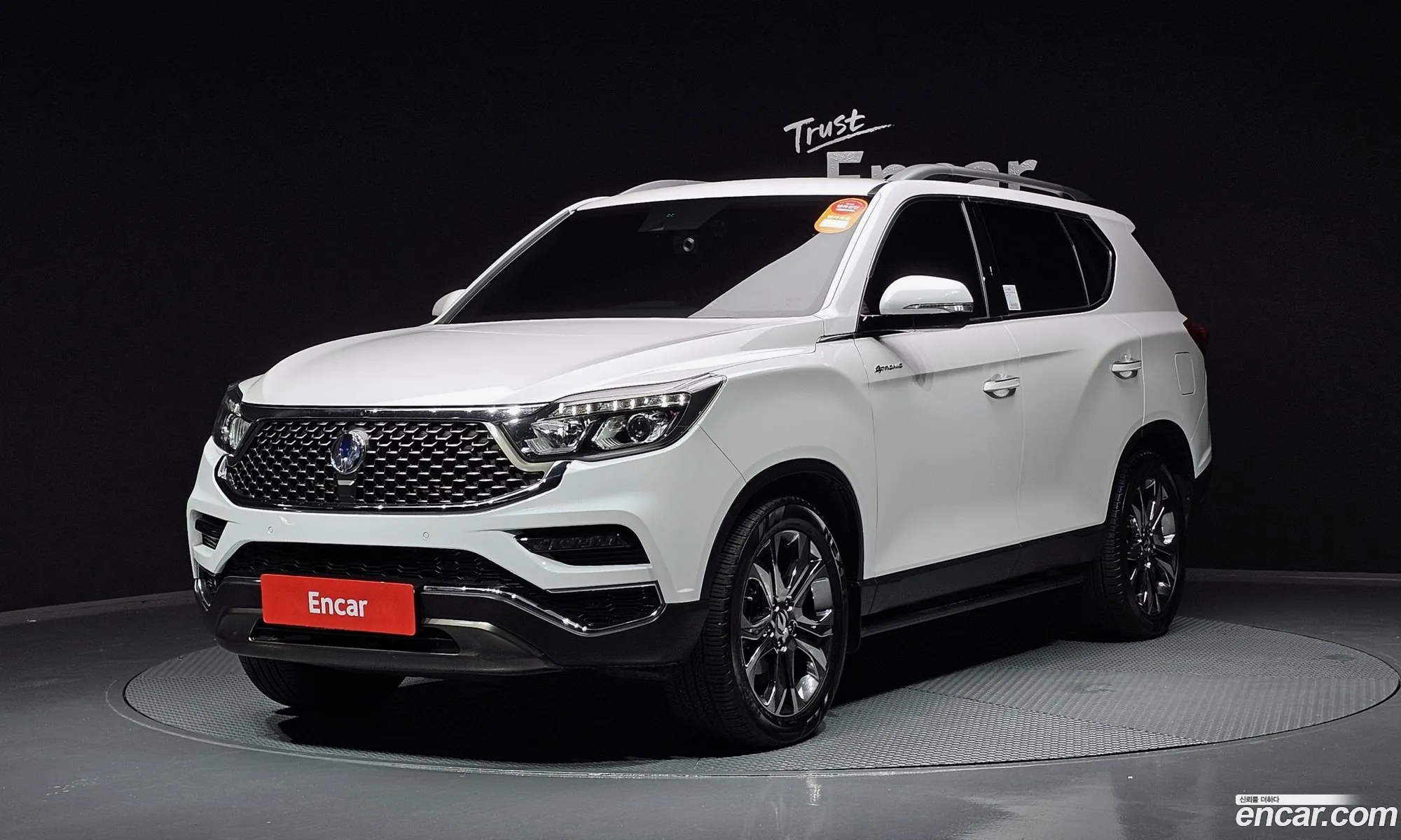 Kg Mobility Ssangyong G4 Rexton Diesel 22 4Wd White Edition - фотография 8829996
