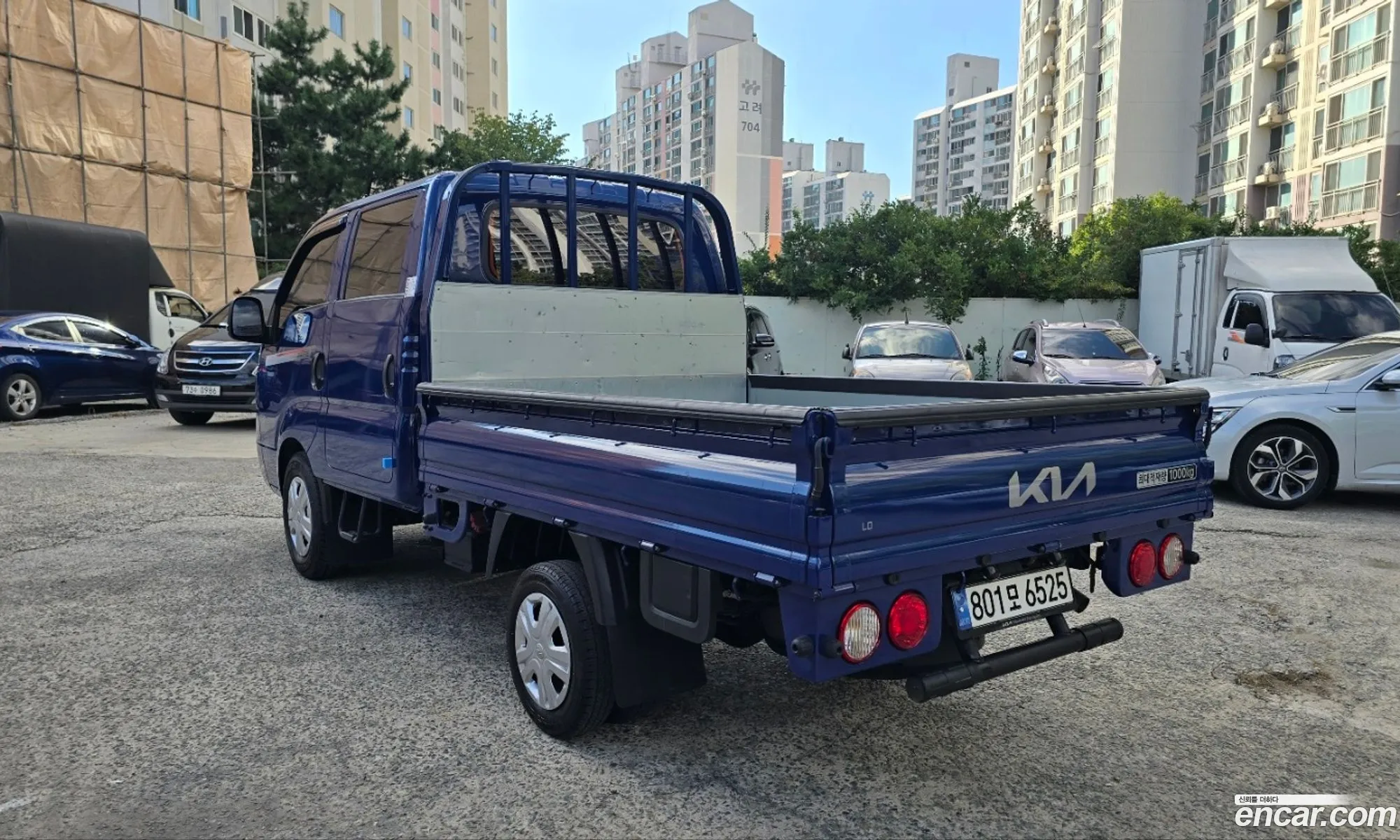Kia Asia The New Bongo Iii Cargo Truck 1 Ton Double Cab Lpg - фотография 14402653