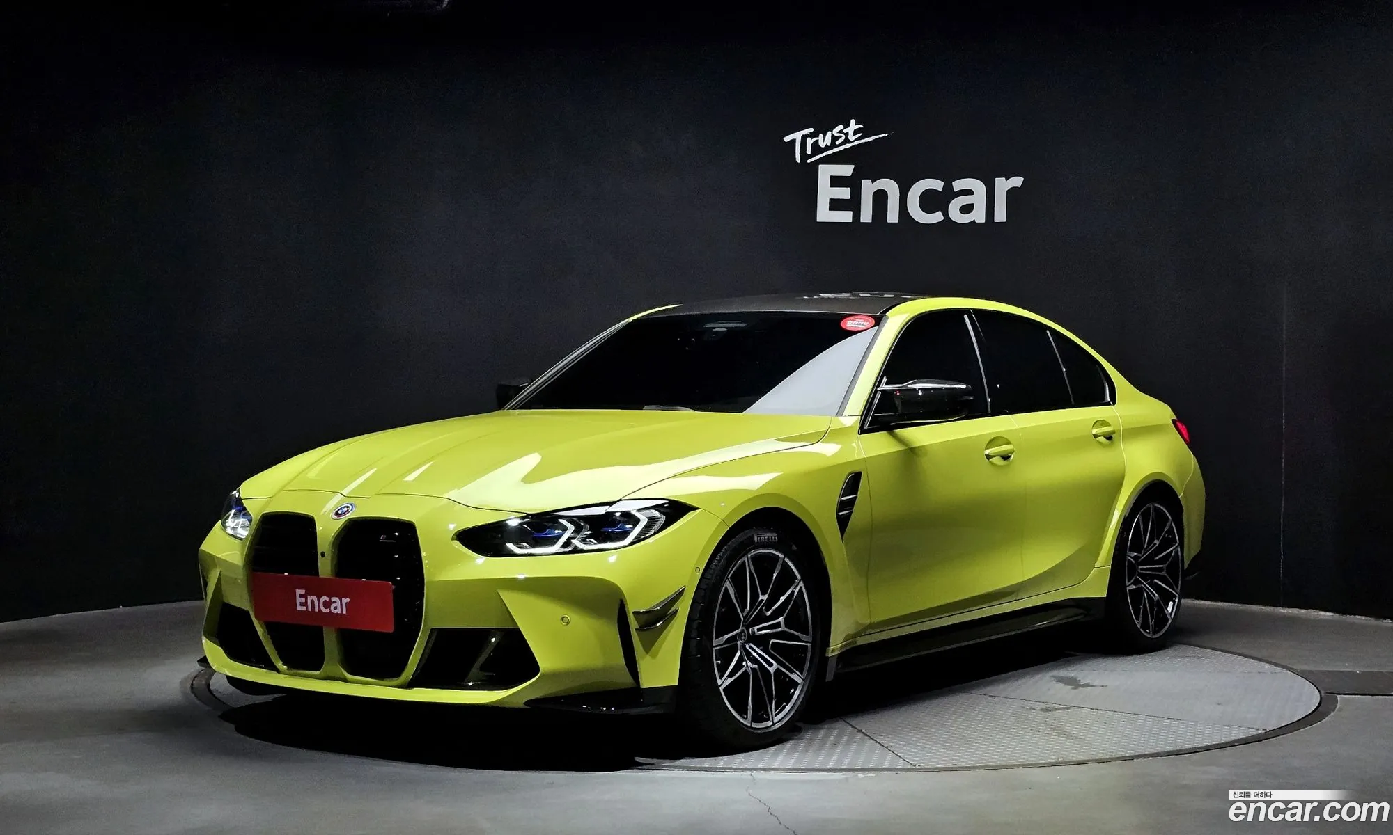 BMW M3 G80 M3 Sedan Competition M xDrive Sao Paulo Yellow Edition - фотография 14817847