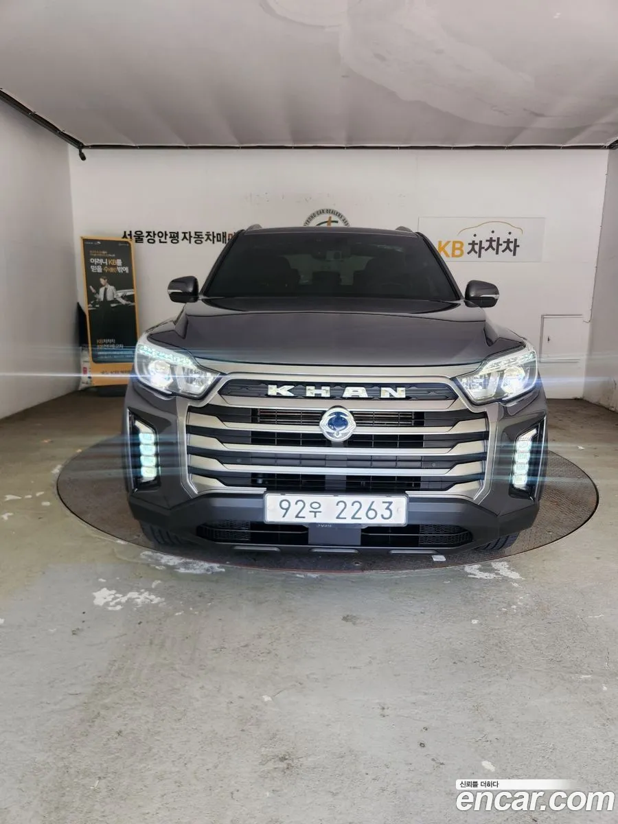 Kg Mobility Ssangyong The New Rexton Sports Khan Diesel 22 4Wd Prestige - фотография 5860185