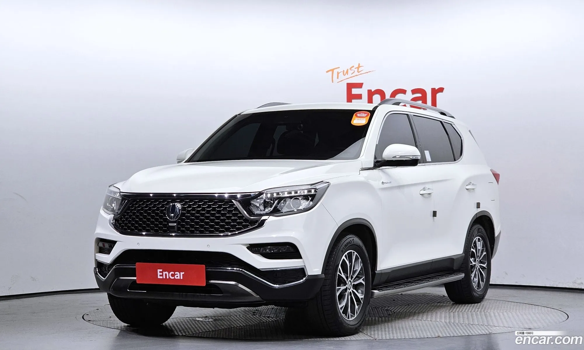 Kg Mobility Ssangyong G4 Rexton Diesel 22 4Wd White Edition - фотография 4773453