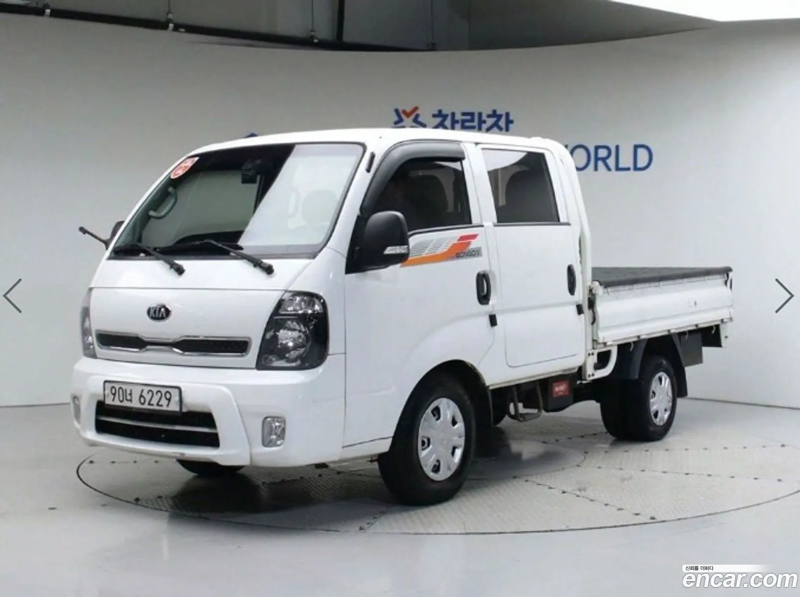 Kia Asia Bongo Iii Cargo Truck 1 Ton Double Cab Crdi - фотография 13922241