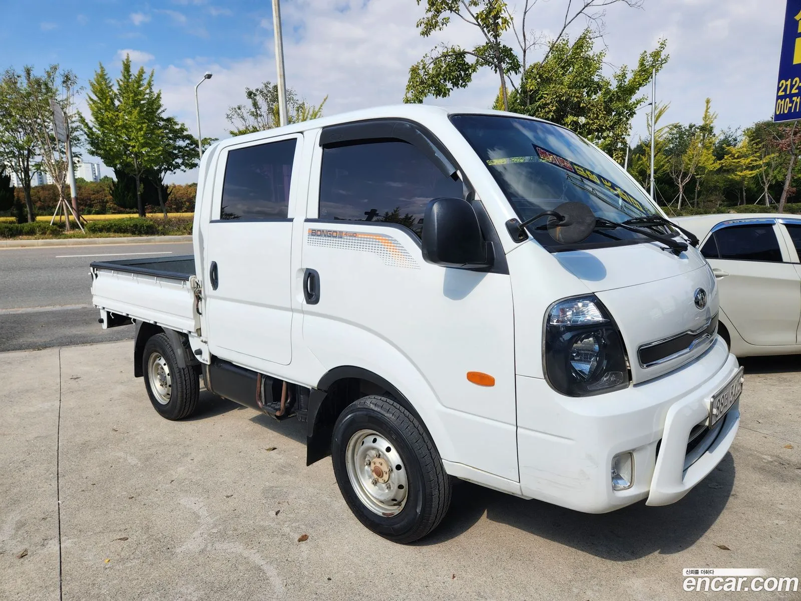 Kia Asia Bongo Iii Cargo Truck 1 Ton 4Wd Double Cab - фотография 12525633